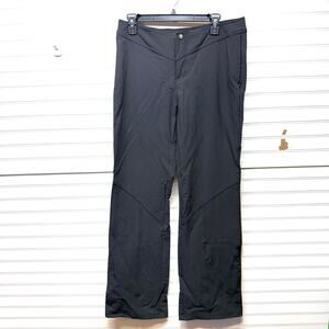 Athleta Nylon Mid-Rise Waistless Zip & Snap Front Pants Size 10T